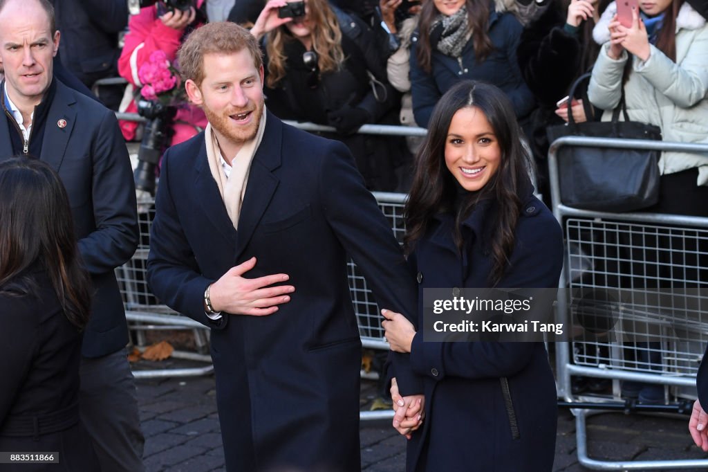 Prince Harry & Meghan Markle Visit Nottingham