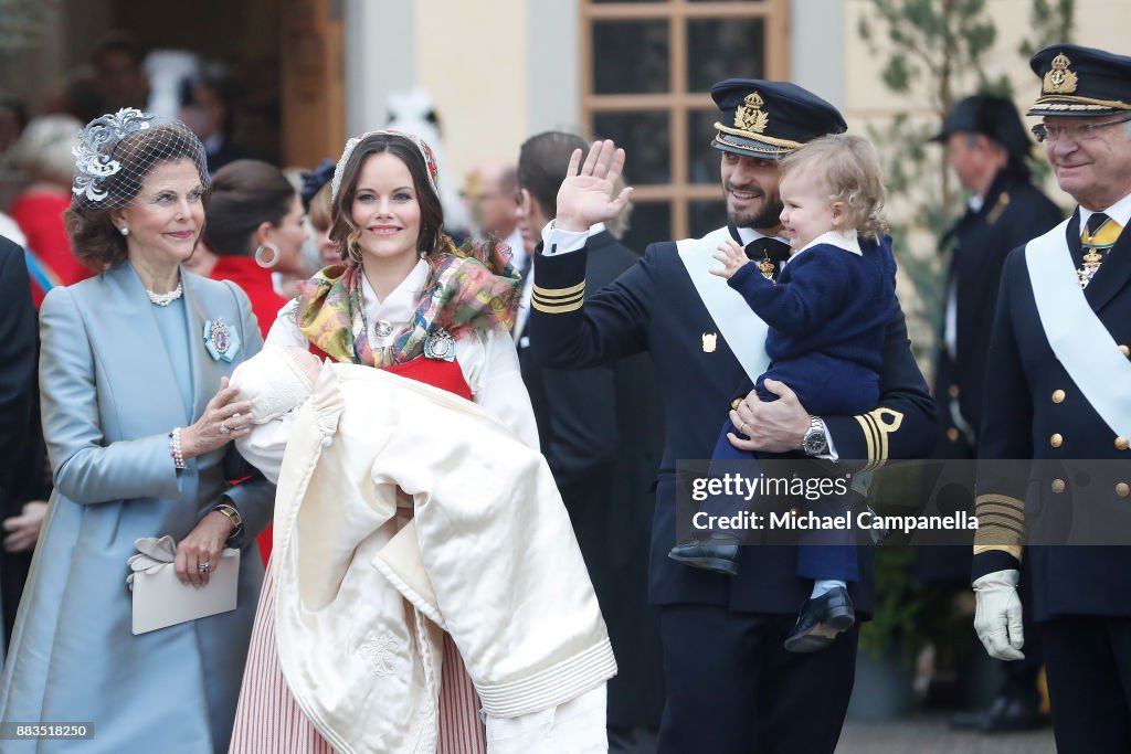 Christening of Prince Gabriel Of Sweden