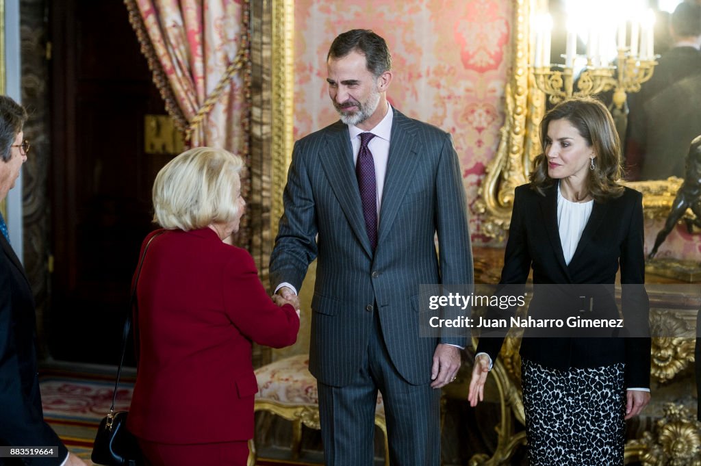 Spanish Royals Meets 'Princesa de Girona' Foundation