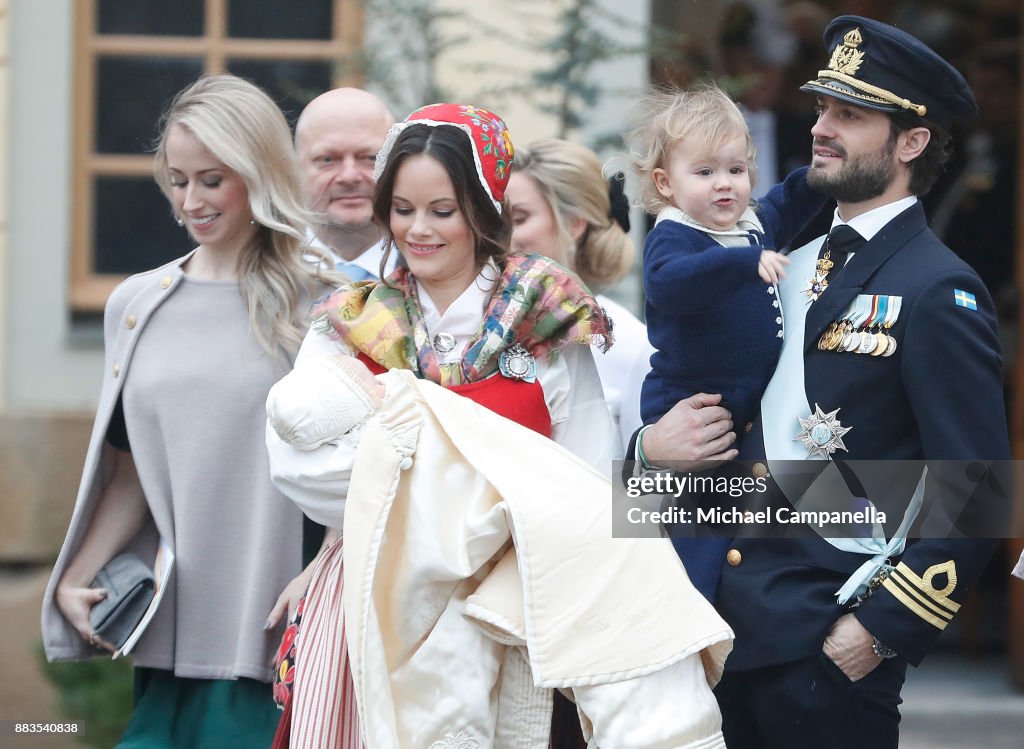 Christening of Prince Gabriel Of Sweden