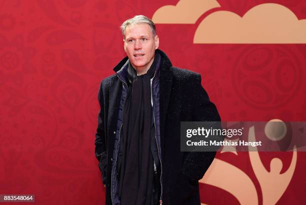 Marco van Basten arrives prior to the Final Draw for the 2018 FIFA World Cup Russia at the State Kremlin Palace on December 1, 2017 in Moscow, Russia.