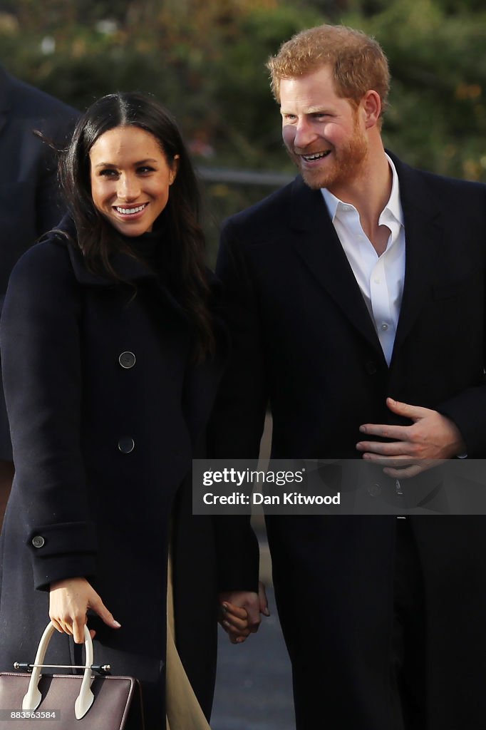 Prince Harry & Meghan Markle Visit Nottingham