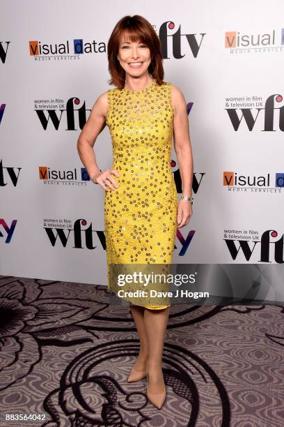 Kay Burley attends the 'Sky Women In Film and TV Awards' held at London Hilton on December 1, 2017 in London, England.