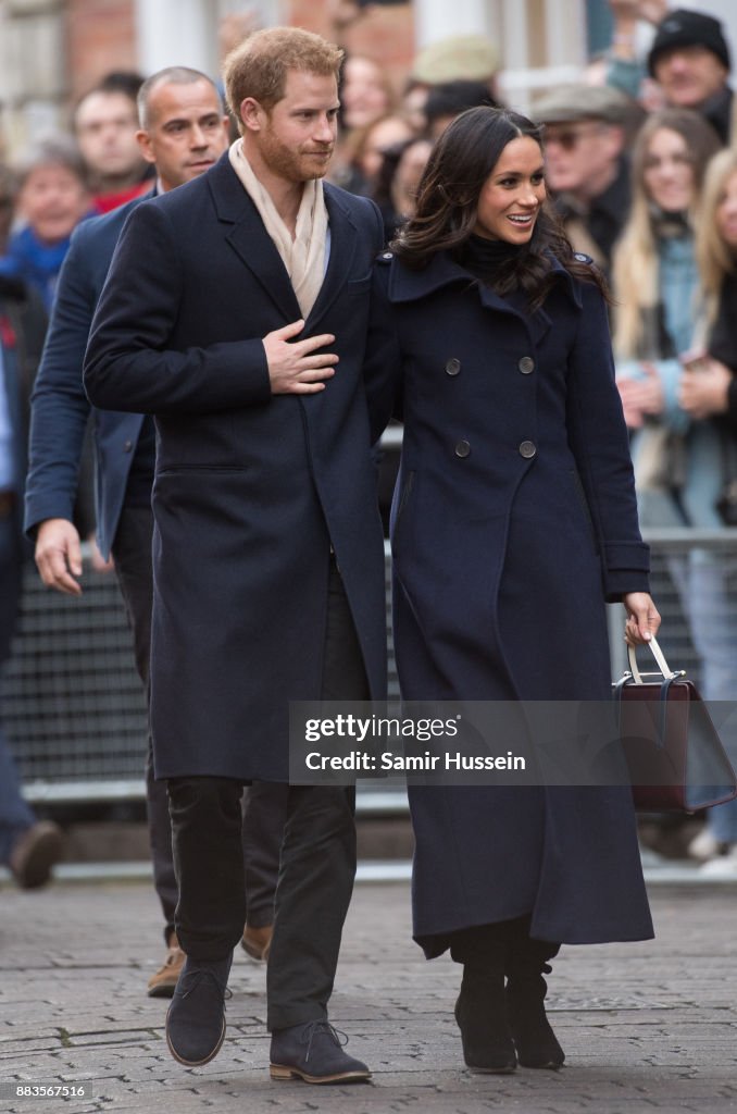 Prince Harry & Meghan Markle Visit Nottingham