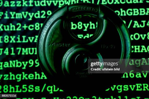 Sample public key of the encryption software GnuPG, an Open-Source-version of PGP.