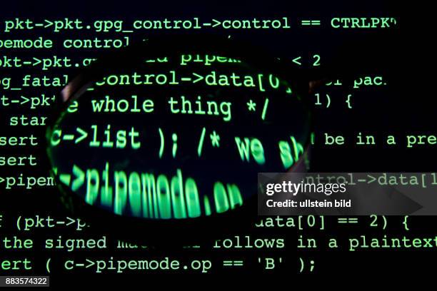 Only as strong as its weakest link: public key of the encryption software GnuPG, an Open-Source-version of PGP.