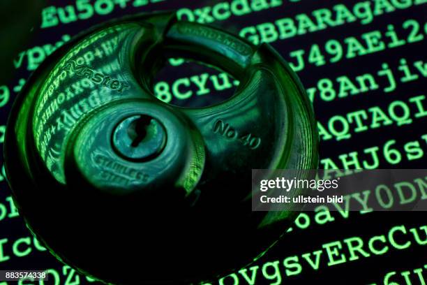 Sample public key of the encryption software GnuPG, an Open-Source-version of PGP.