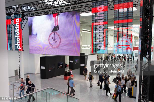 Photokina , the trade fair held in Europe for the photographic and imaging industries in Cologne.