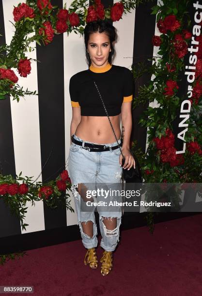 Dancer Lexy Pantera attends the Land of distraction Launch event at Chateau Marmont on November 30, 2017 in Los Angeles, California.