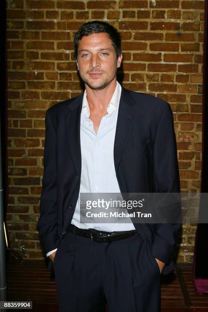 Simon Rex attends the Los Angeles screening of "Rex" at Cinespace on June 8, 2009 in Hollywood, California.