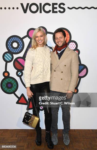 Oxfordshire, ENGLAND Karlie Kloss and Derek Blasberg during #BoFVOICES on December 1, 2017 in Oxfordshire, England.