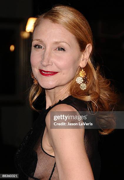 Actress Patricia Clarkson attends the premiere of "Whatever Works" at the Pacfic Design Center on June 8, 2009 in West Hollywood, California.