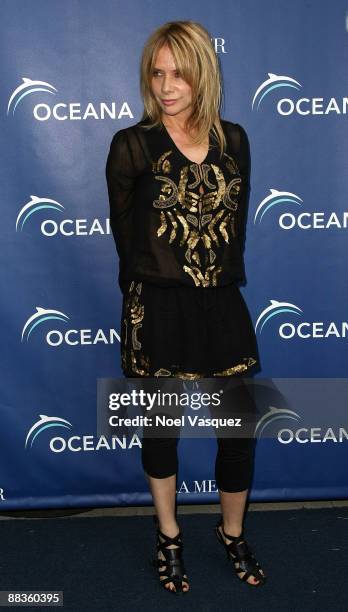 Rosanna Arquette attends Oceana's celebration of World Oceans Day with La Mer at a private residence on June 8, 2009 in Los Angeles, California.