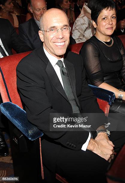 David Katzenberg in the audience at the 63rd Annual Tony Awards at Radio City Music Hall on June 7, 2009 in New York City.
