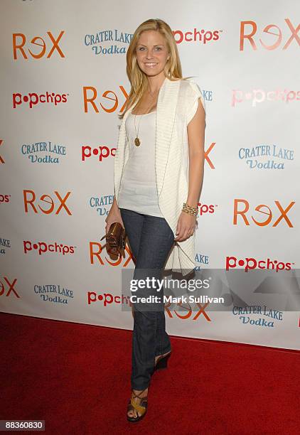 Actress Nikki Griffin arrives at the Los Angeles premiere of a new TV pilot "Rex" at Cinespace on June 8, 2009 in Hollywood, California.