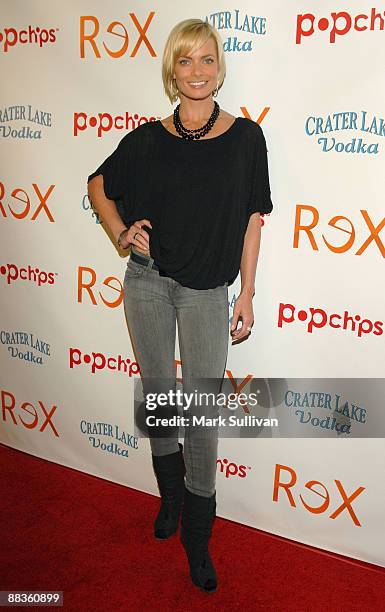 Actress Jaime Pressly arrives at the Los Angeles premiere of a new TV pilot "Rex" at Cinespace on June 8, 2009 in Hollywood, California.