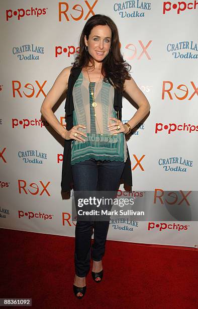 Actress Danielle Bisutti arrives at the Los Angeles premiere of a new TV pilot "Rex" at Cinespace on June 8, 2009 in Hollywood, California.