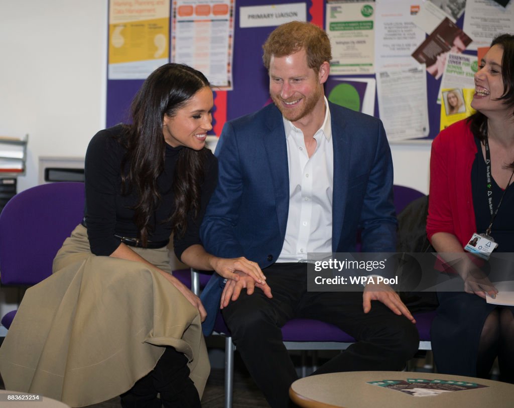 Prince Harry & Meghan Markle Visit Nottingham