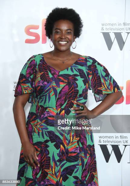 Wunmi Mosaku attends the 'Sky Women In Film and TV Awards' held at London Hilton on December 1, 2017 in London, England.