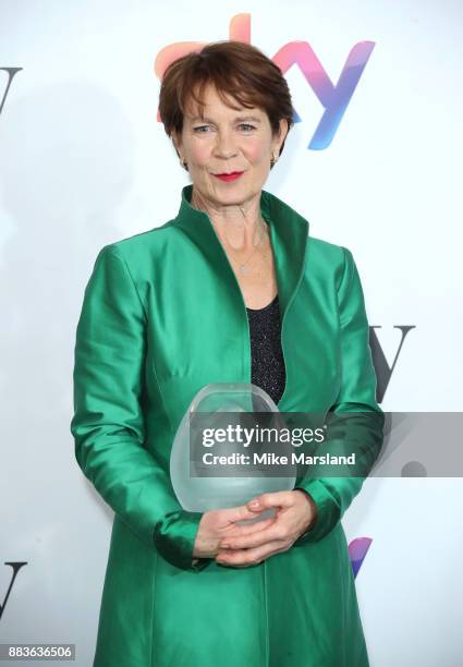 Celia Imrie attends the 'Sky Women In Film and TV Awards' held at London Hilton on December 1, 2017 in London, England.