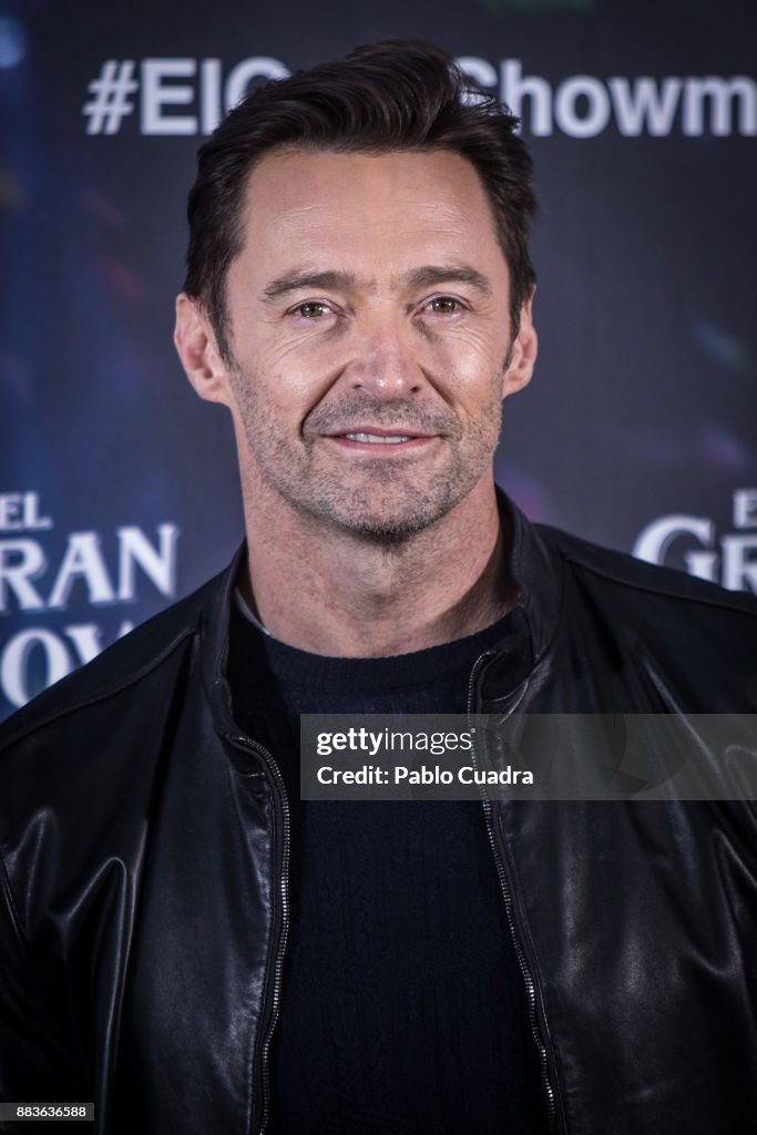 Hugh Jackman Attends a Photocall for 'The Greatest Showman'