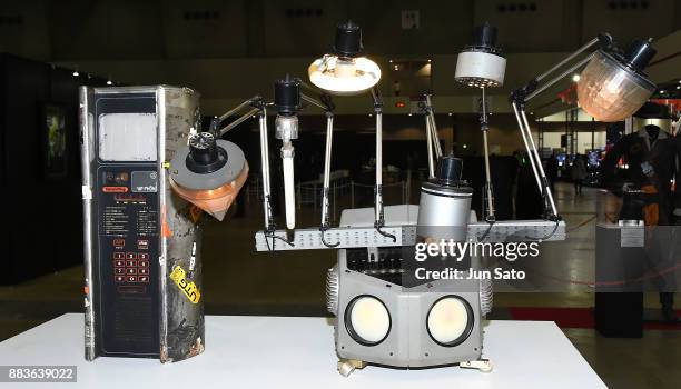 The display set of Vid-Phone and Lab-Lamp from 'Blade Runner' is seen during the opening day of Tokyo Comic Con at Makuhari Messe on December 1, 2017...