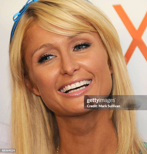 Actress Paris Hilton arrives at the Los Angeles premiere of a new TV pilot "Rex" at Cinespace on June 8, 2009 in Hollywood, California.