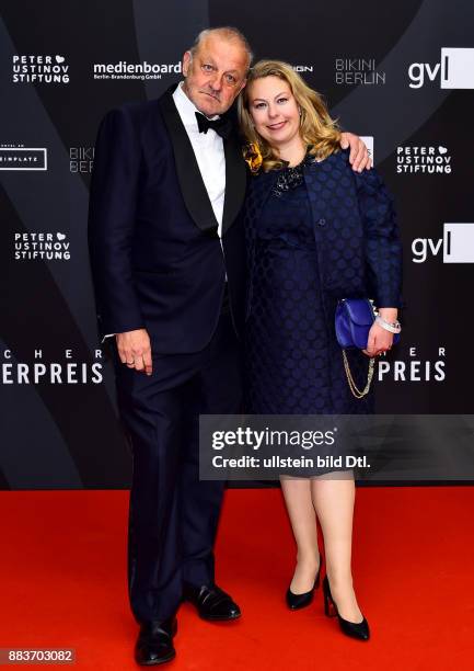 Leonard Lansink; Maren Lansink beim Deutschen Schauspielerpreis 2016 im Zoo Palast Berlin am