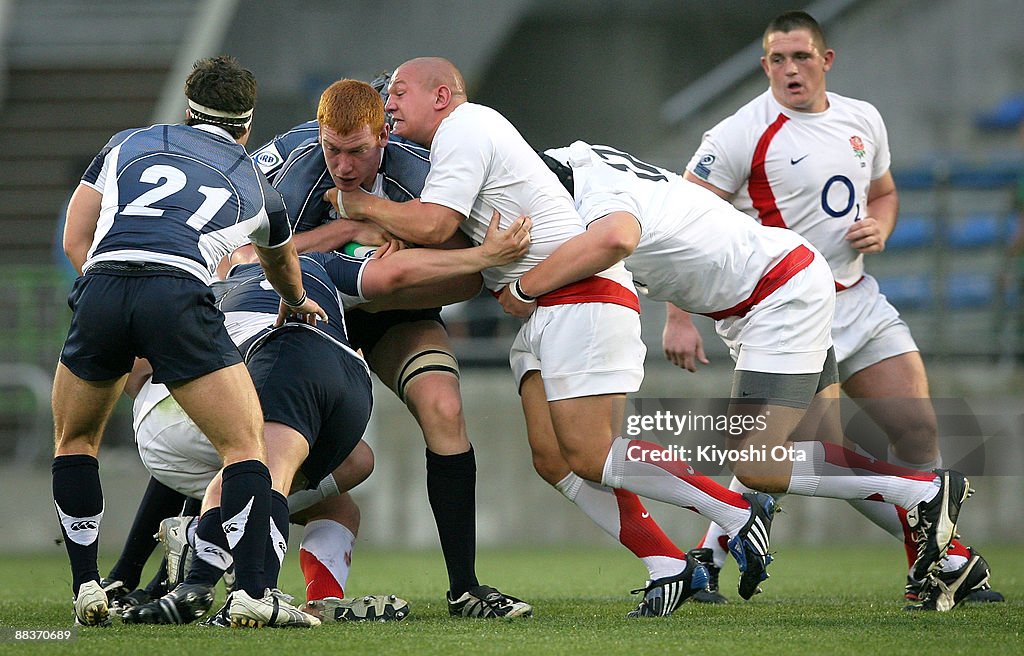 England v Scotland - IRB Junior World Championship 2009 Day 2