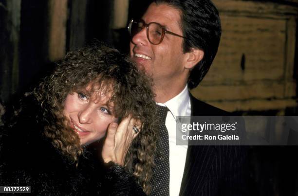 Jon Peters and Barbra Streisand