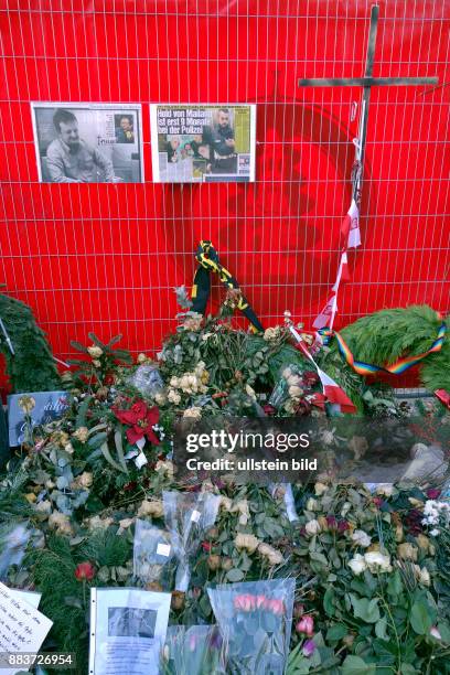 Gedenken des Terroranschlags in Berlin vom Berlin : Terroranschlag vom auf dem Weihnachtsmarkt an der Kaiser-Wilhelm-Gedächtniskirche am...