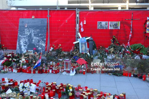 Gedenken des Terroranschlags in Berlin vom Berlin : Terroranschlag vom auf dem Weihnachtsmarkt an der Kaiser-Wilhelm-Gedächtniskirche am...