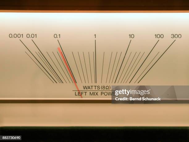 vu meter - vu meter stock-fotos und bilder