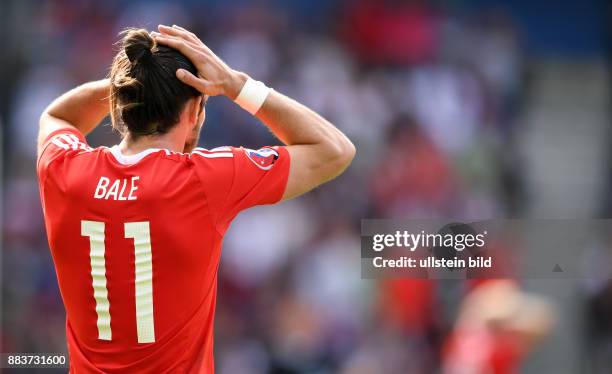 Achtelfinale in Paris Wales - Nordirland Gareth Bale