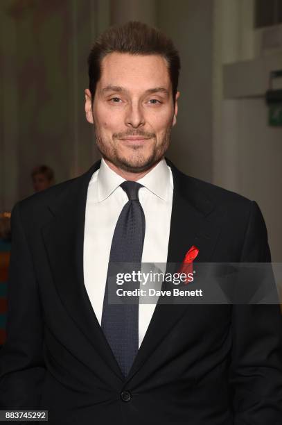 Seb Bishop attends the World Aids Day Charity Gala aimed at using football to educate and inspire vulnerable young people in developing countries at...