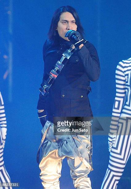Taboo of Black Eyed Peas performs during the MTV Video Music Awards Japan 2009 at Saitama Super Arena on May 30, 2009 in Saitama, Japan.