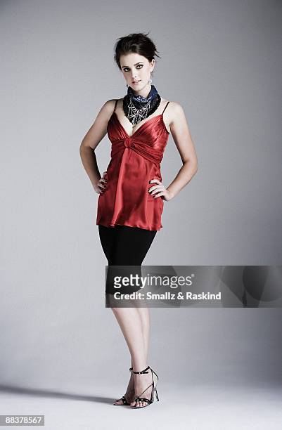 Actress Ashley Newbrough poses for a portrait session in West Hollywood for BuyHollywood.com.