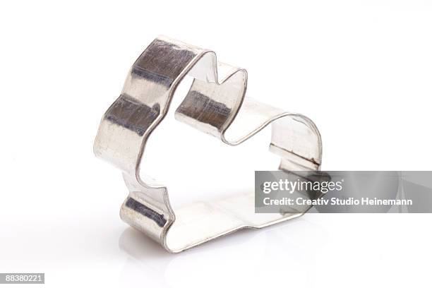 easter cookie cutter, close-up - cookie cutter stock pictures, royalty-free photos & images