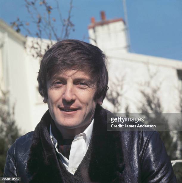 French actor Claude Rich at home, 5th March 1969