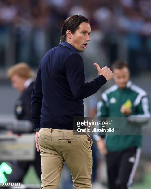 Lazio Rom - Bayer 04 Leverkusen Trainer Roger Schmidt