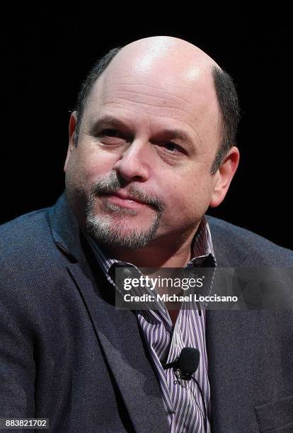 Actor Jason Alexander takes part in a SAG-AFTRA Foundation Conversations On Broadway at SAG-AFTRA Foundation Robin Williams Center on December 1,...