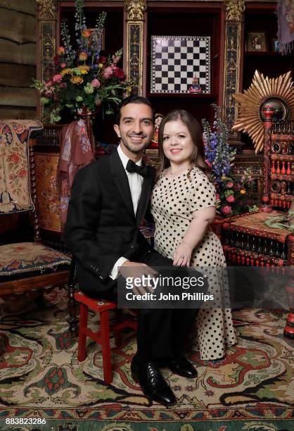 Oxfordshire, ENGLAND Imran Amed and Sinead Burke attend the gala dinner during #BoFVOICES on December 1, 2017 in Oxfordshire, England.