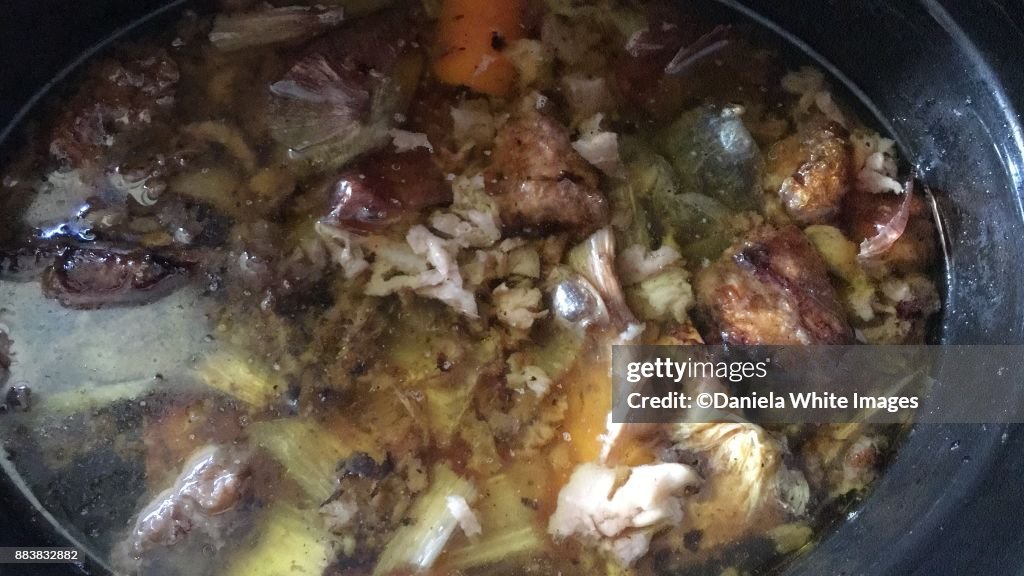 Making Beef bone broth