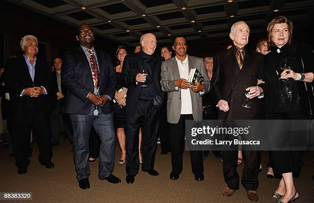 Chairman and CEO Of Sony/ATV Music Publishing LLC Martin Bandier, musicians Randy Jackson, Mike Stoller, Ben E. King, Jerry Leiber and Tere Tereba...