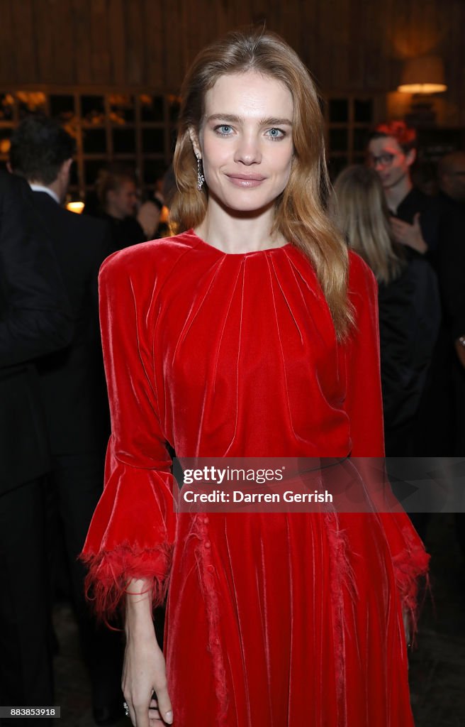 Natalia Vodianova attends the gala dinner during #BoFVOICES on... News