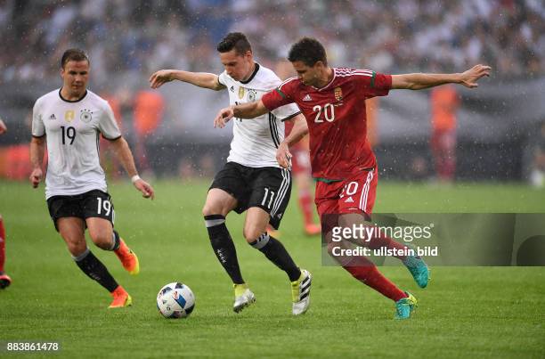 Deutschland - Ungarn Mario Goetze und Julian Draxler gegen Richard Guzmics