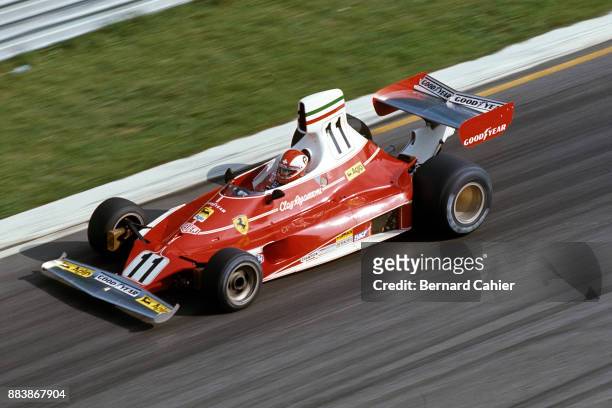 Clay Regazzoni, Ferrari 312T, Grand Prix of Italy, Autodromo Nazionale Monza, 07 September 1975.