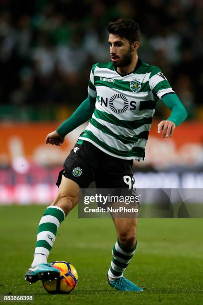 Sporting's defender Cristiano Piccini in action during Primeira Liga 2017/18 match between Sporting CP vs CF Belenenses, in Lisbon, on December 1,...