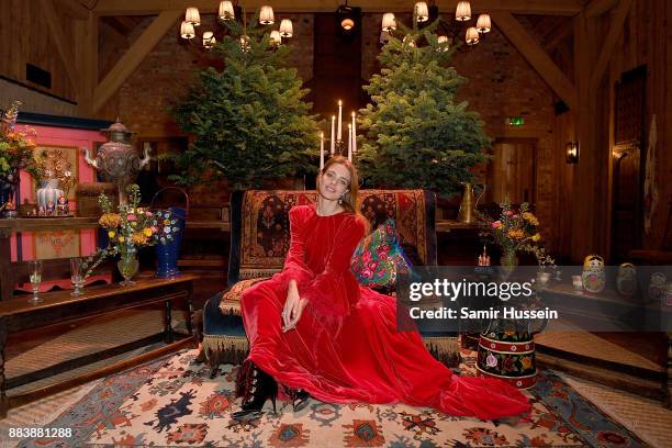 Oxfordshire, ENGLAND Natalia Vodianova attends the gala dinner during #BoFVOICES on December 1, 2017 in Oxfordshire, England.