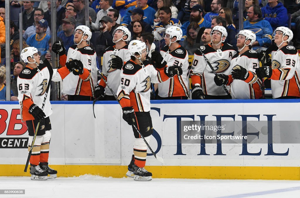 NHL: NOV 29 Ducks at Blues
